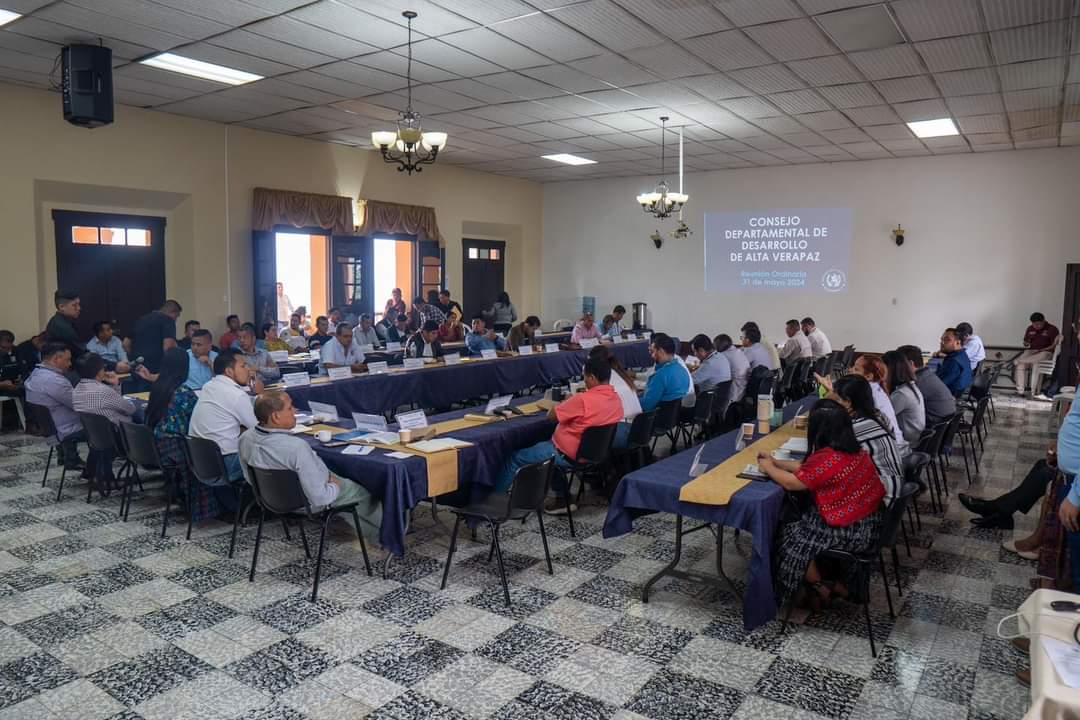 Quinta reunión ordinaria del Codede de Alta Verapaz