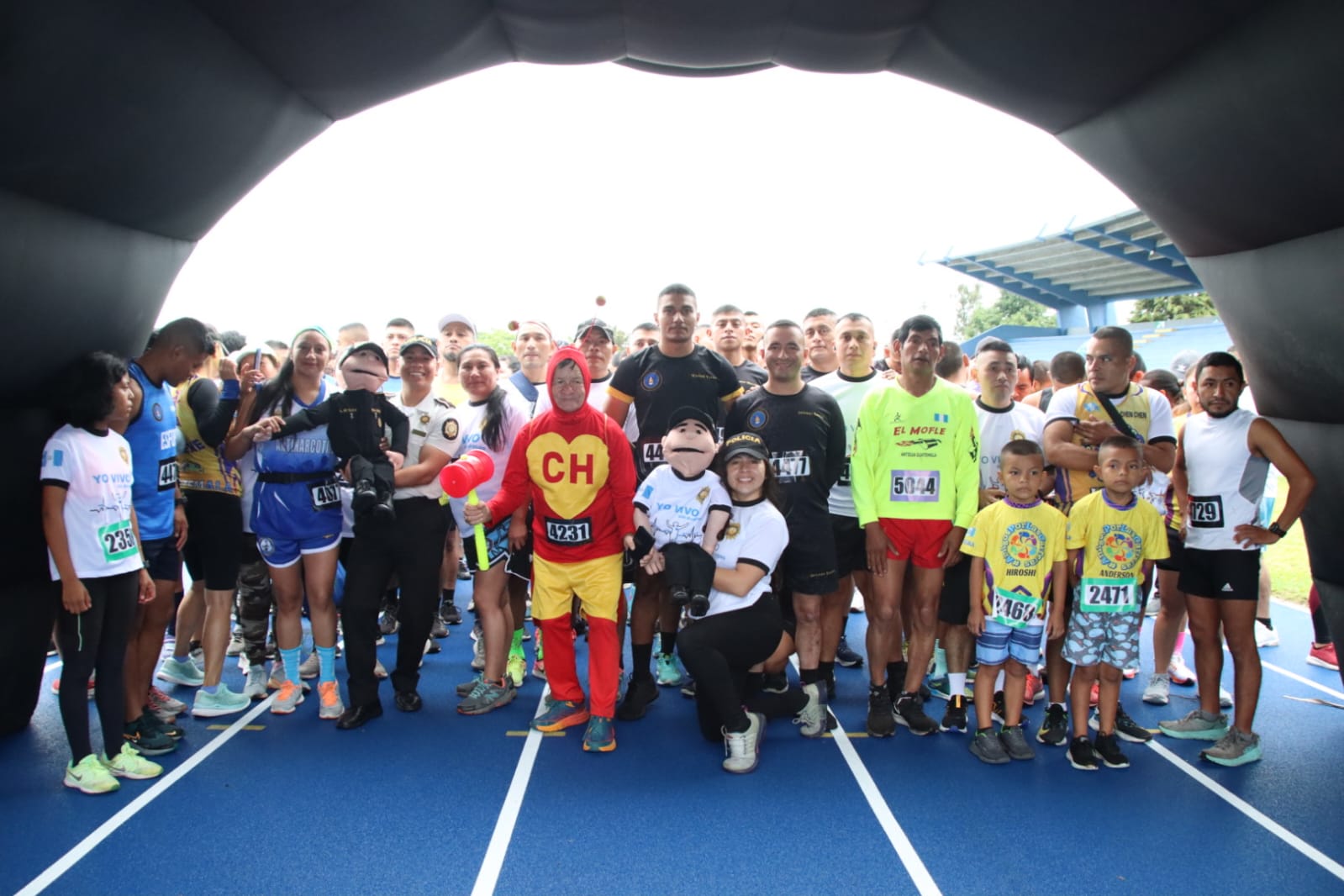 La carrera 5K Yo Vivo sin Drogas reúne a miles de guatemaltecos