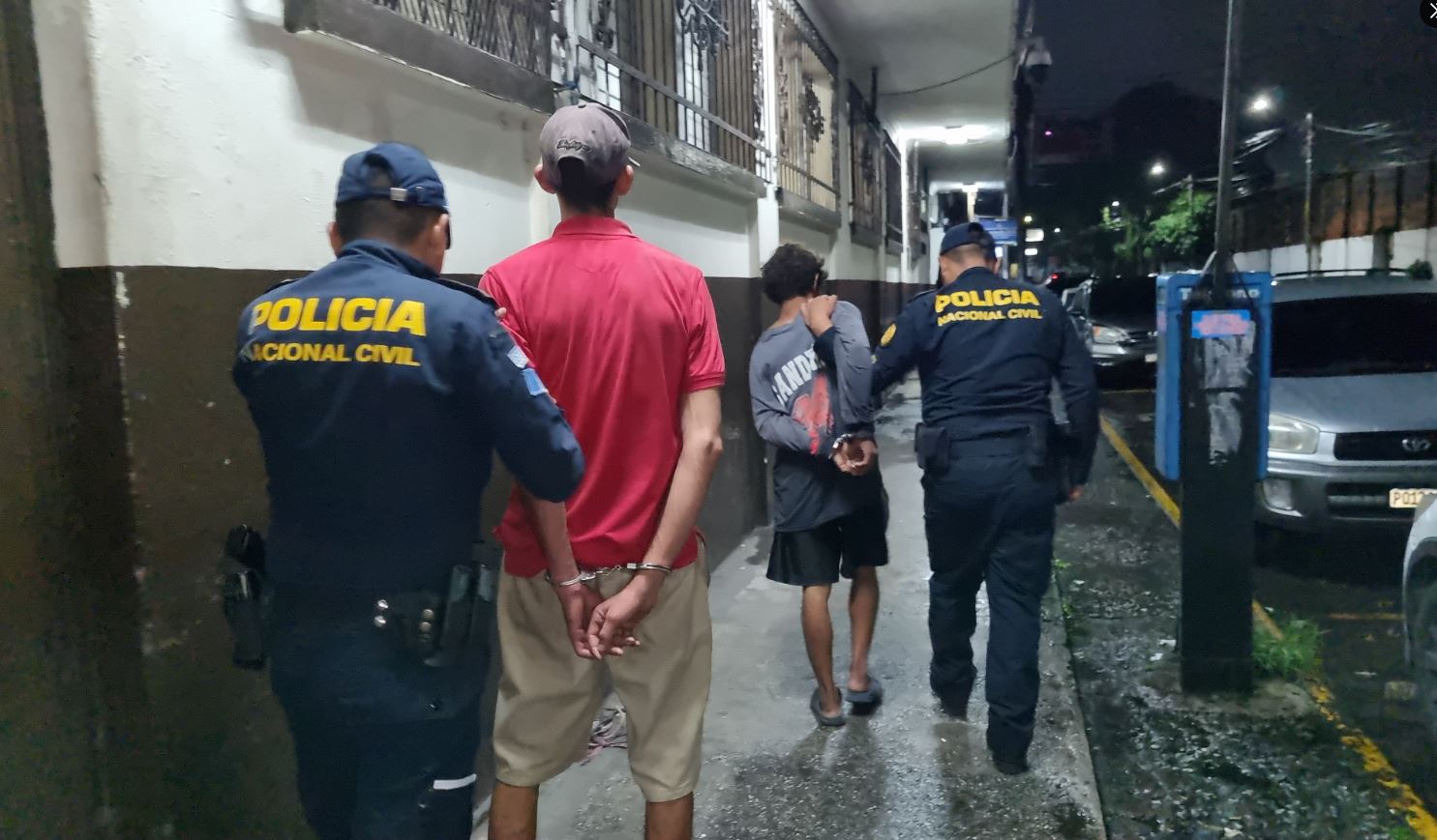 PNC capturan a presuntos distribuidores de marihuana en Escuintla