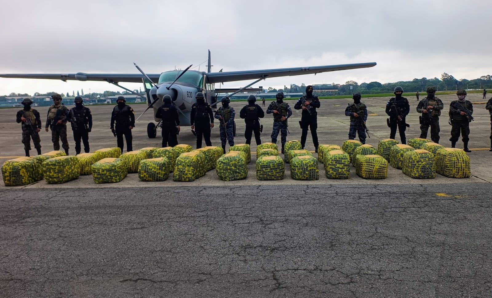 Valor de la cocaína incautada en Izabal asciende a más de 227 millones de quetzales