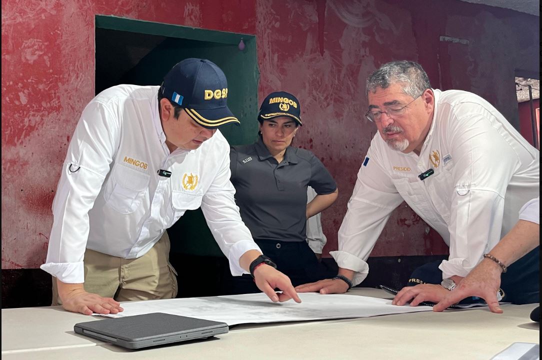 Presidente Arévalo supervisa avances en la recuperación de la cárcel “El Infiernito”