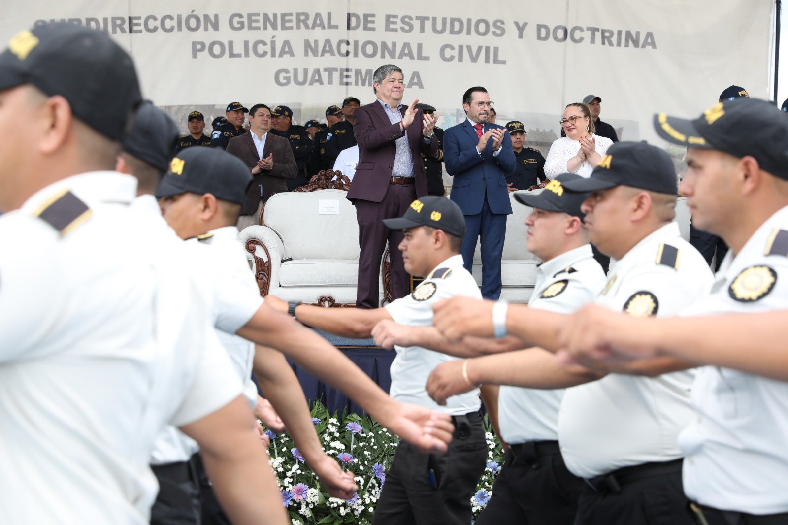 Se inician cursos de formación de agentes de la PNC luego de riguroso proceso de selección