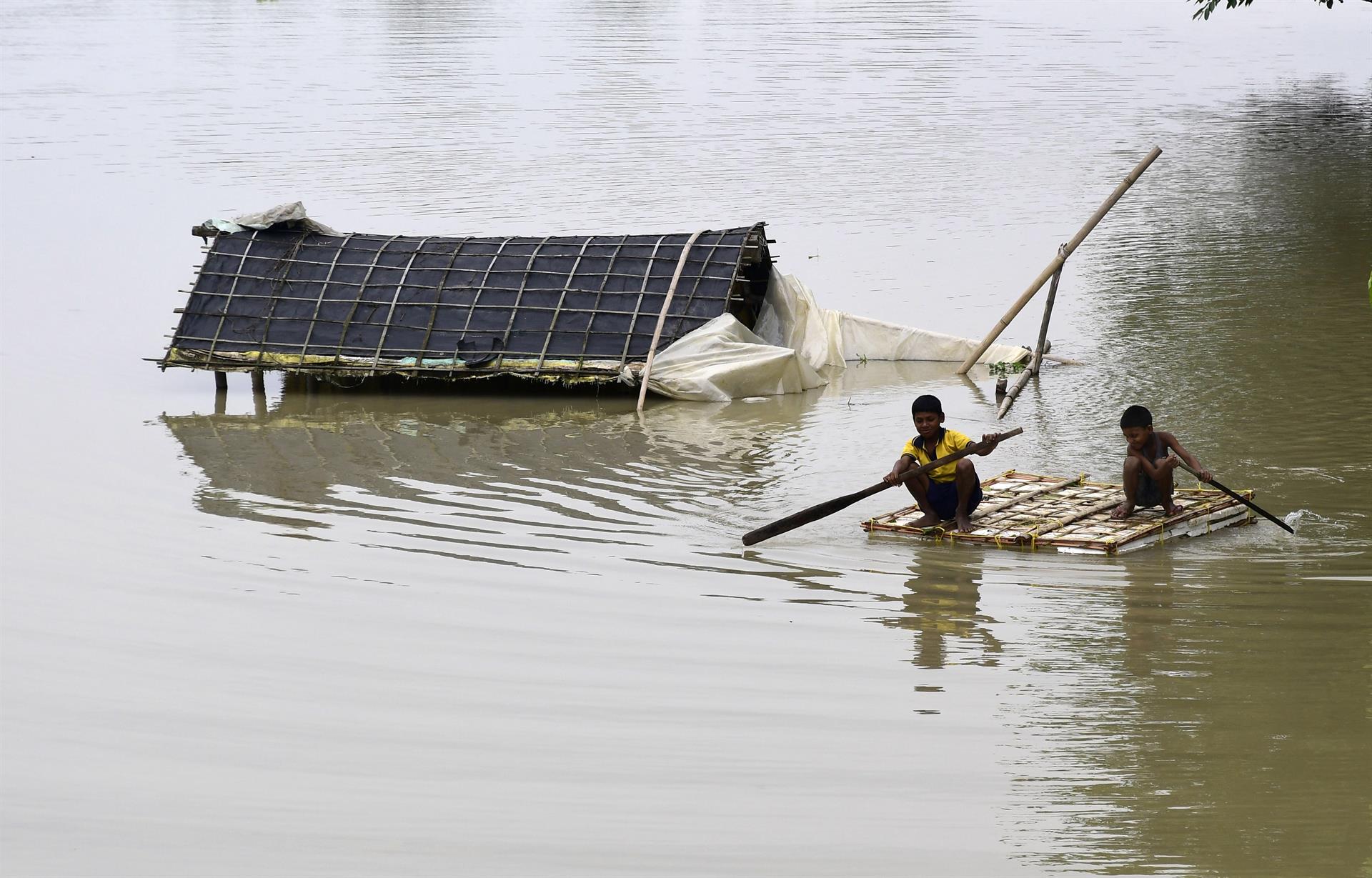 Monzón se abate sobre la India luego de sofocantes temperaturas. / Foto: EFEverde.