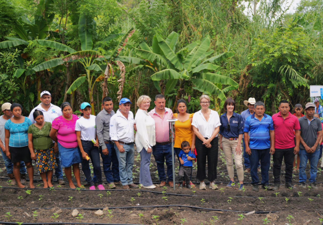 El Maga, con el respaldo del PMA impulsa programas de riego para apoyar a las comunidades de Chiquimula.