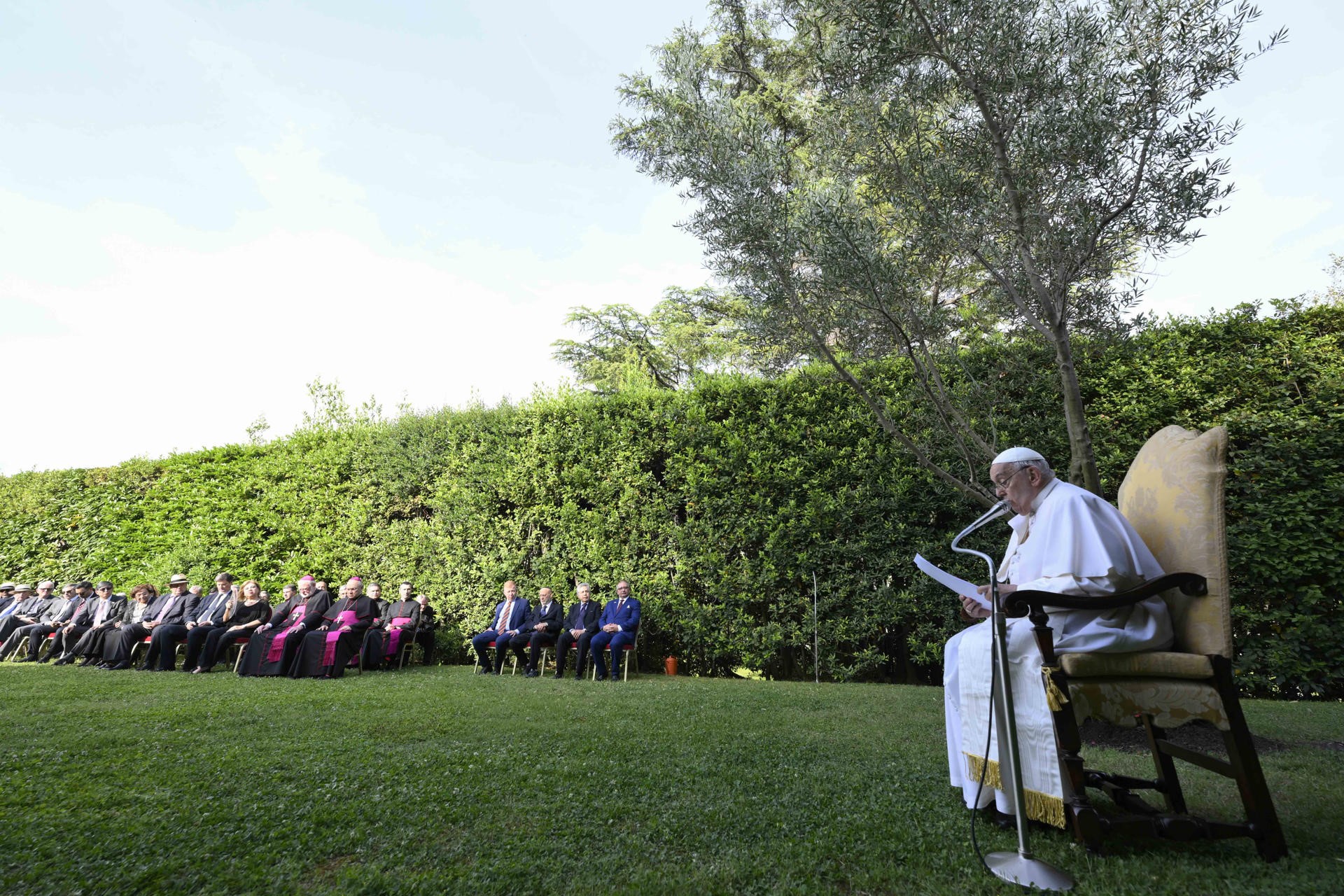 Papa Francisco pide alto al fuego en Gaza. / Foto: EFE.
