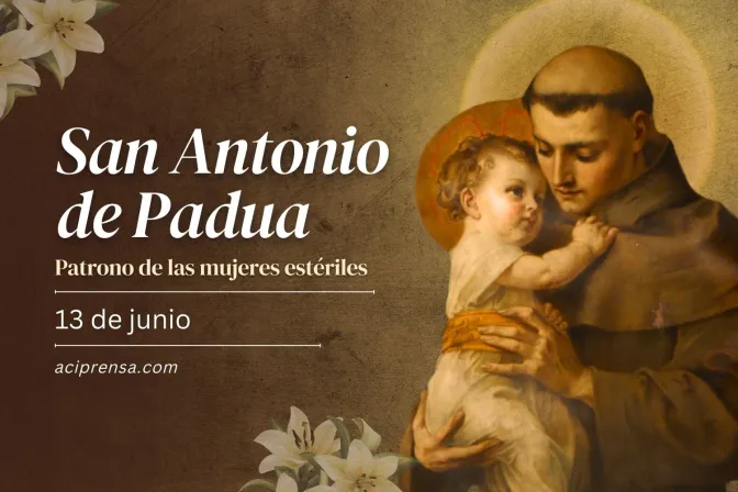 Parejas y matrimonios recuerdan hoy a San Antonio de Padua. / Imagen: ACI prensa.