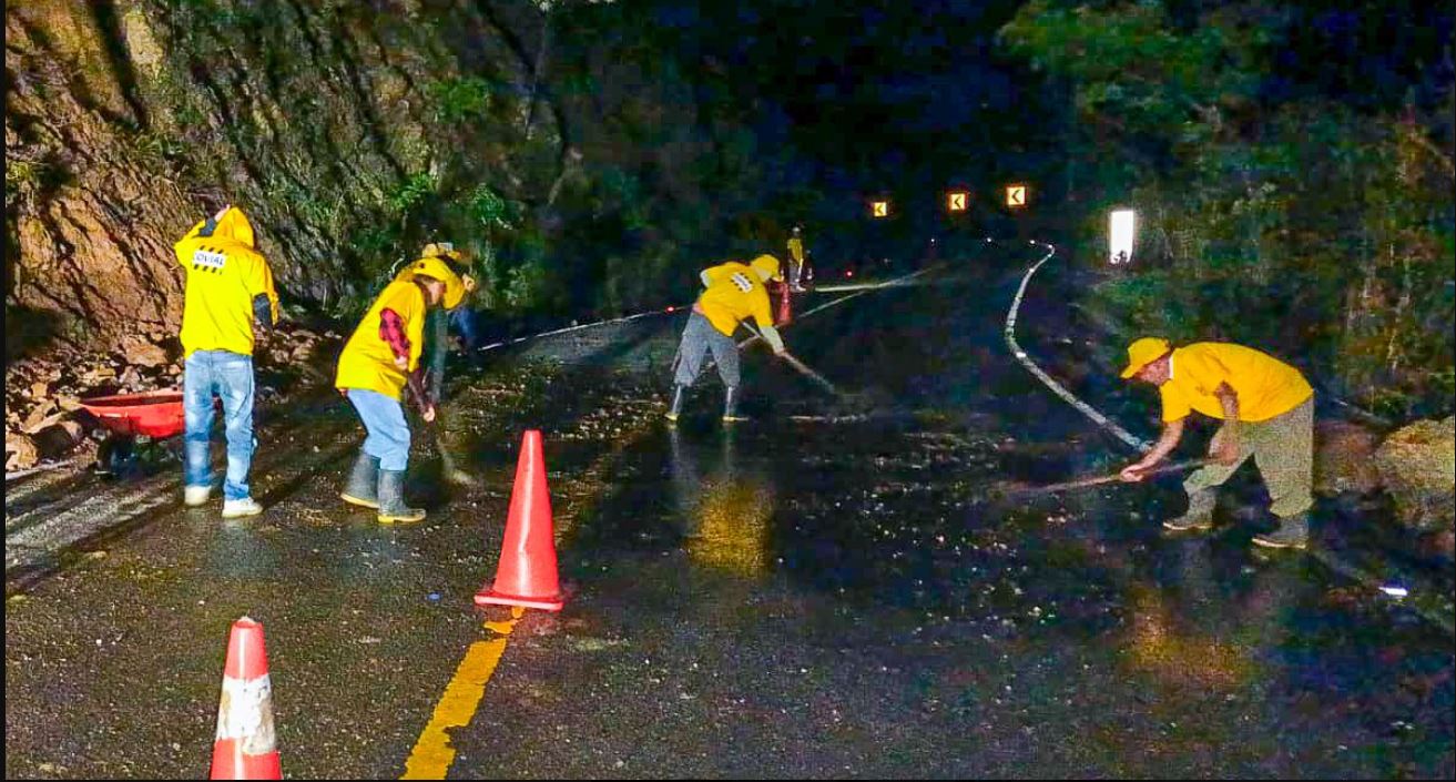 CIV brinda atención en carreteras durante temporada de lluvias