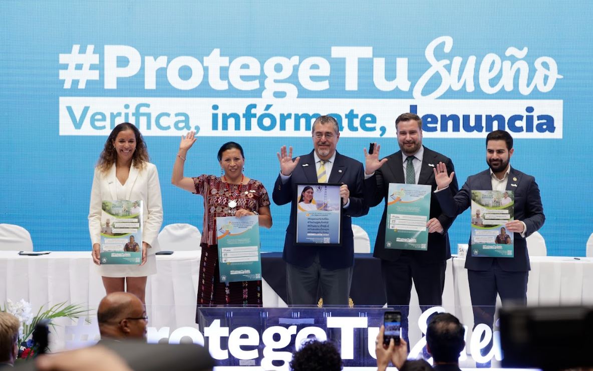 Presidente reafirma compromiso para apoyar la migración regular y segura. / Foto: Dickéns Zamora y Gilber García.