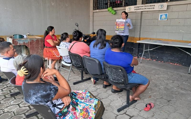 Salud emprende acciones contra el dengue en Suchitepéquez. / Foto: MSPAS.