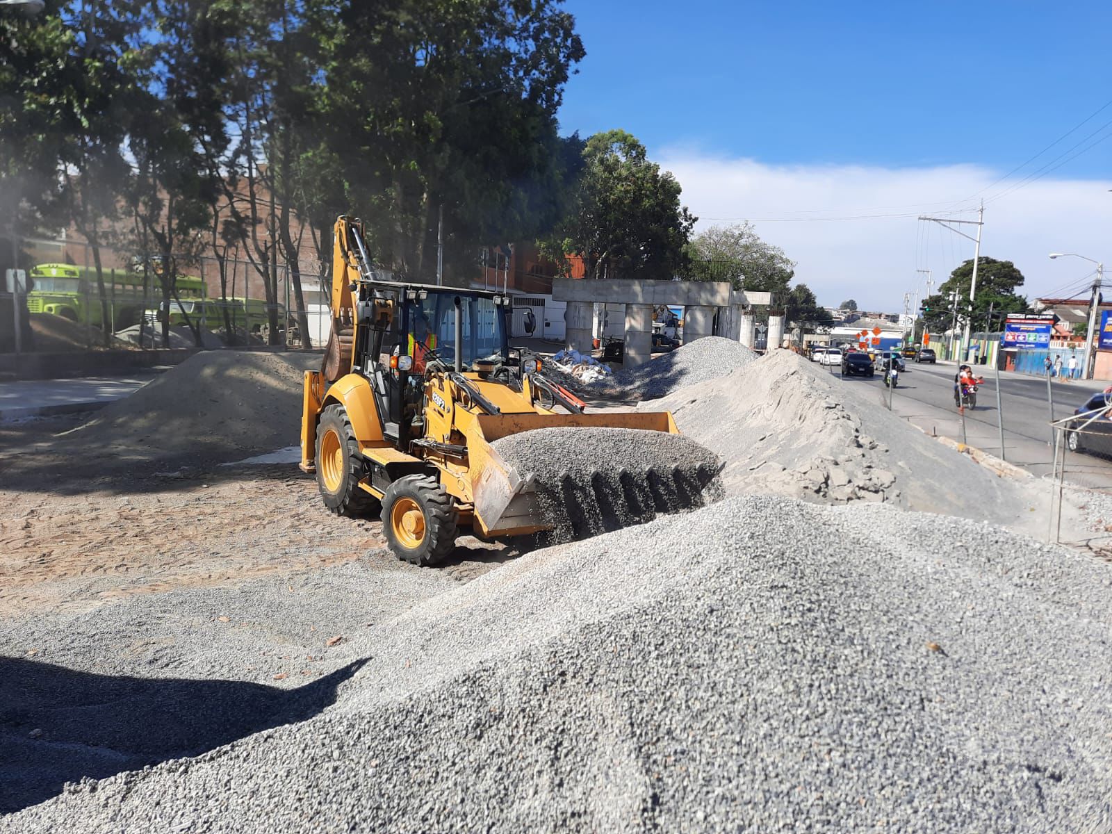 Se estima que el paso a desnivel en avenida Petapa tendrá impacto en un millón y medio de personas. /Foto: CIV.