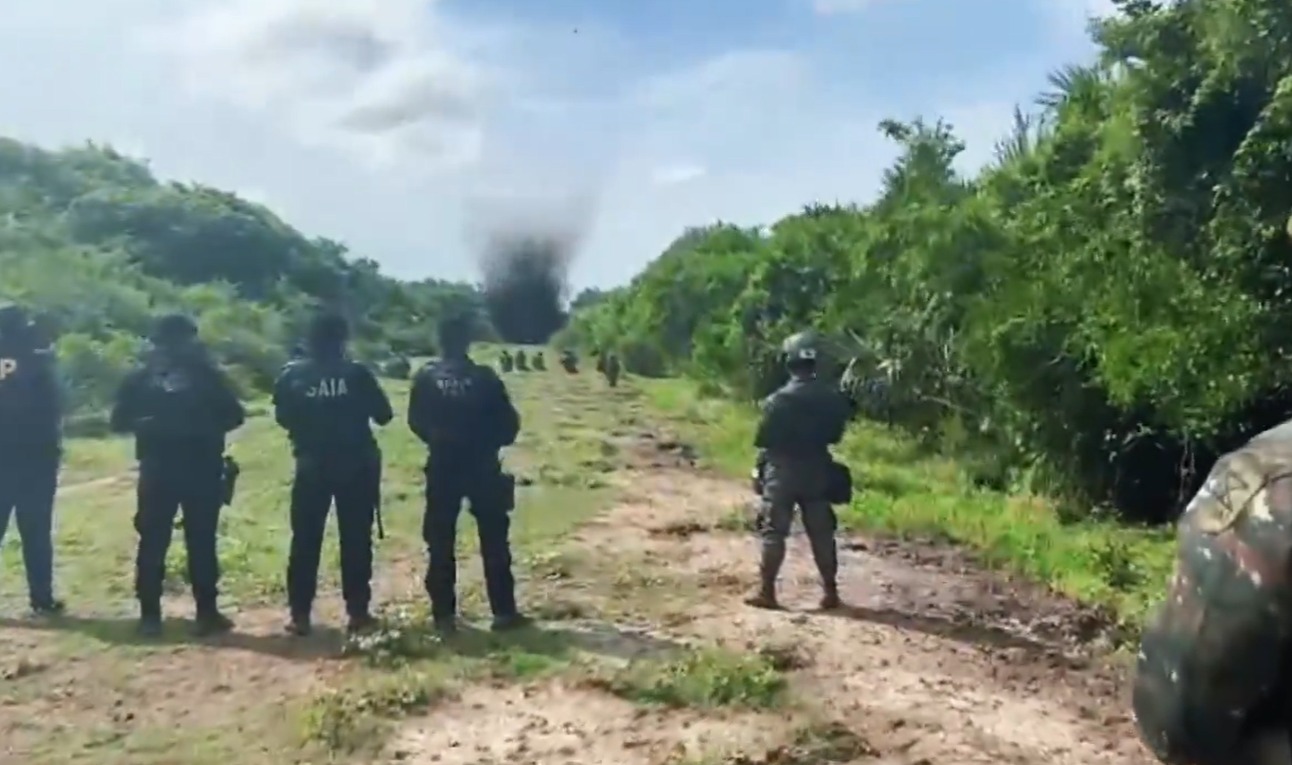 Inhabilitan dos pistas clandestinas en San Marcos