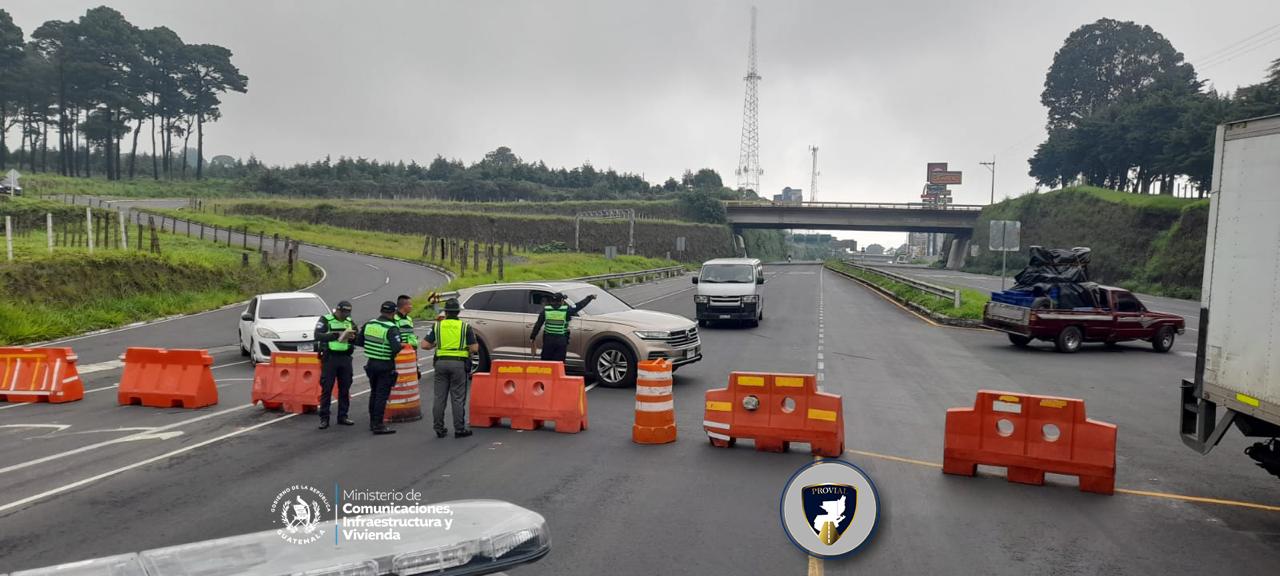 Autopista Palín-Escuintla cerrada por tiempo indefinido