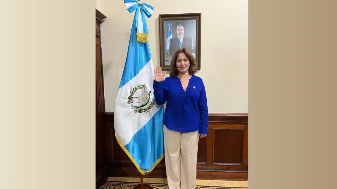 Sandra Aparicio, nueva ministra de Salud Pública y Asistencia Social