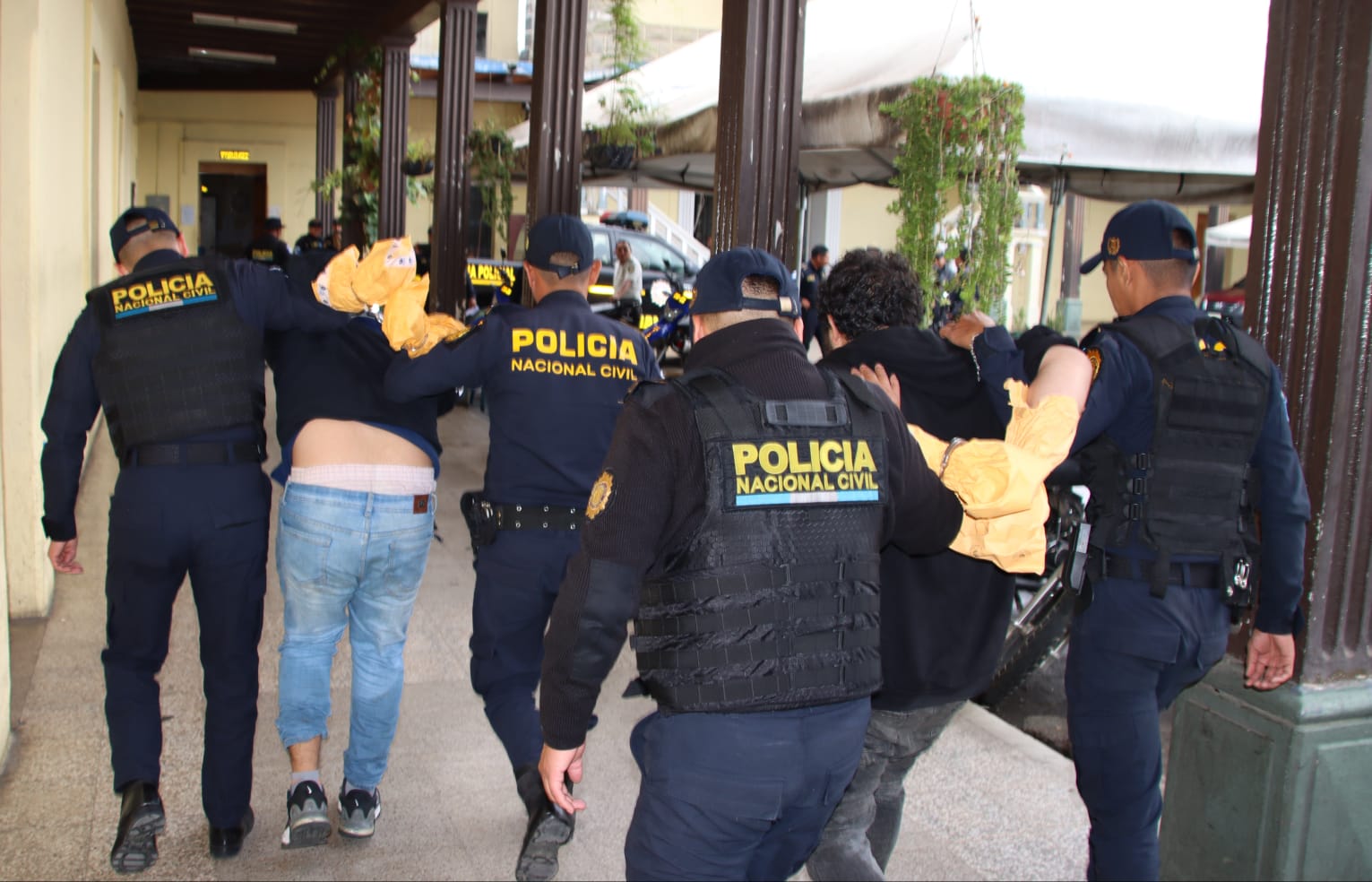 PNC captura a presuntos sicarios tras ataques armados