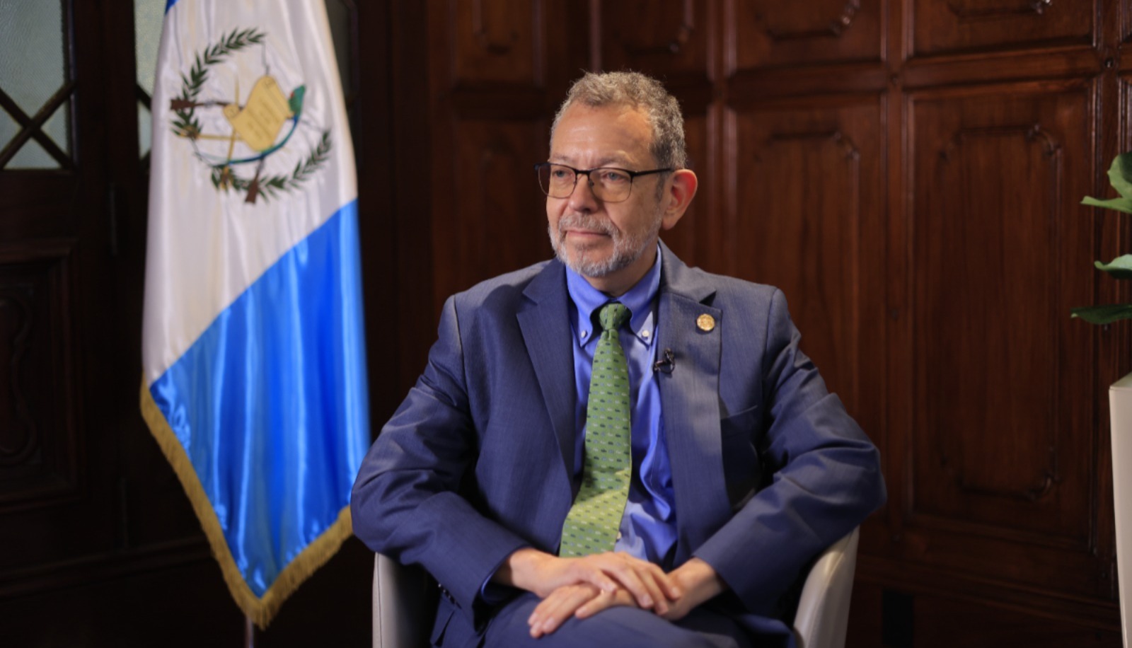 El ministro Félix Alvarado busca fortalecer la institucionalidad del CIV. /Foto: Gilber García.
