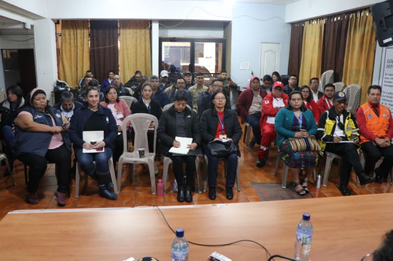 Codred de San Marcos en alerta amarilla institucional por lluvias