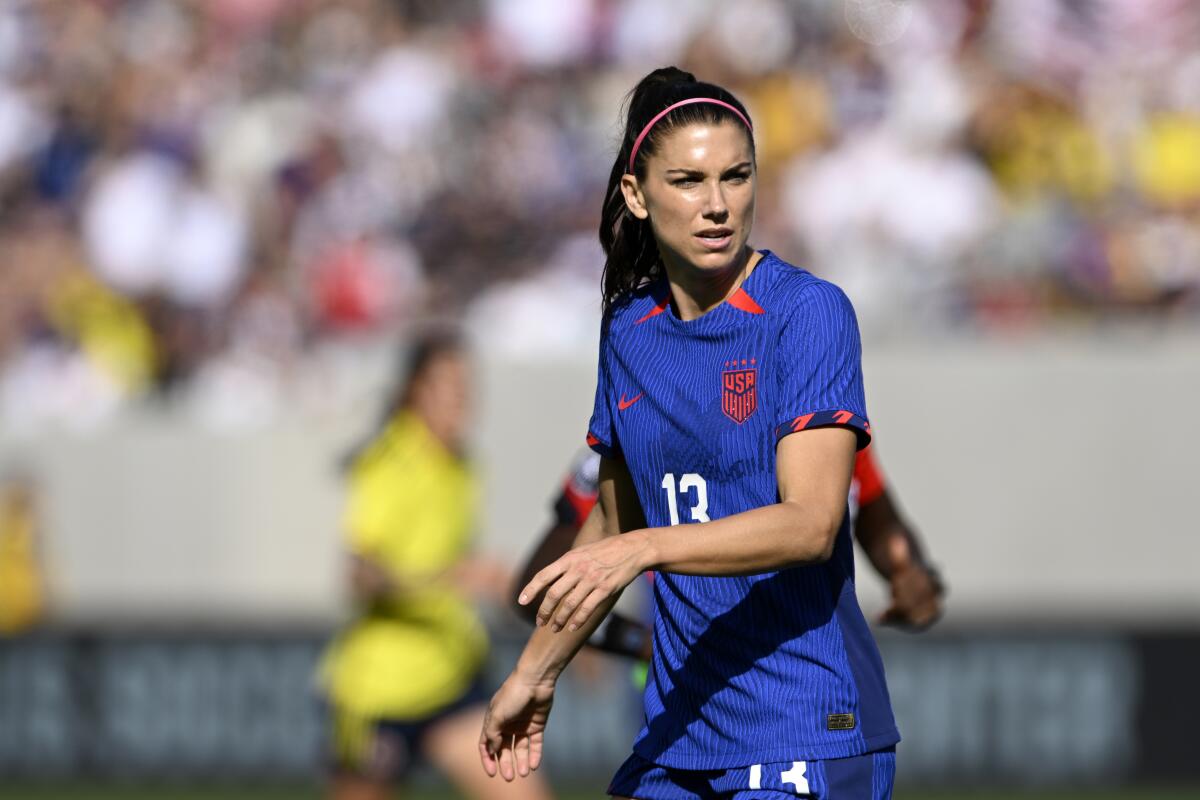 París 2024: Alex Morgan se queda fuera de la lista de Estados Unidos para los Juegos Olímpicos