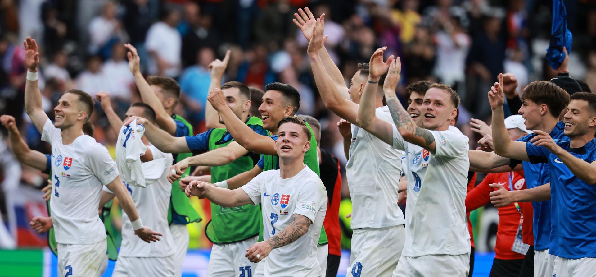 Eslovaquia da el primer batacazo de la Eurocopa 2024