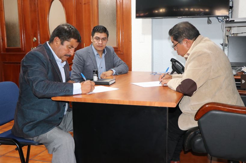 Detalles de los convenios firmados para la ejecución de proyectos en San Marcos