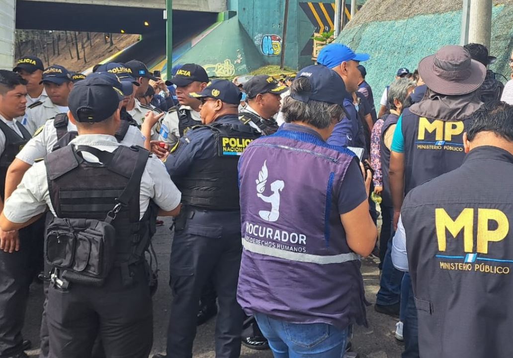 PNC aclara por qué debió acudir al desalojo, suspendido, en asentamiento Dios es Fiel