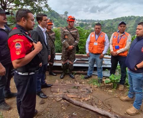 Codred de Guatemala en alerta amarilla institucional para responder a incidentes por lluvias