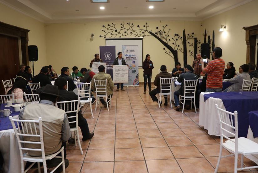 Mesas de diálogo por un Sistema de Consejos de Desarrollo participativo e incluyente en San Marcos