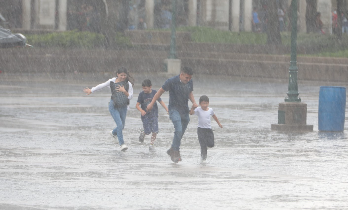 Insivumeh compartió las previsiones de lluvia para Guatemala en próximos días y junio. / Foto: Alejandro García.