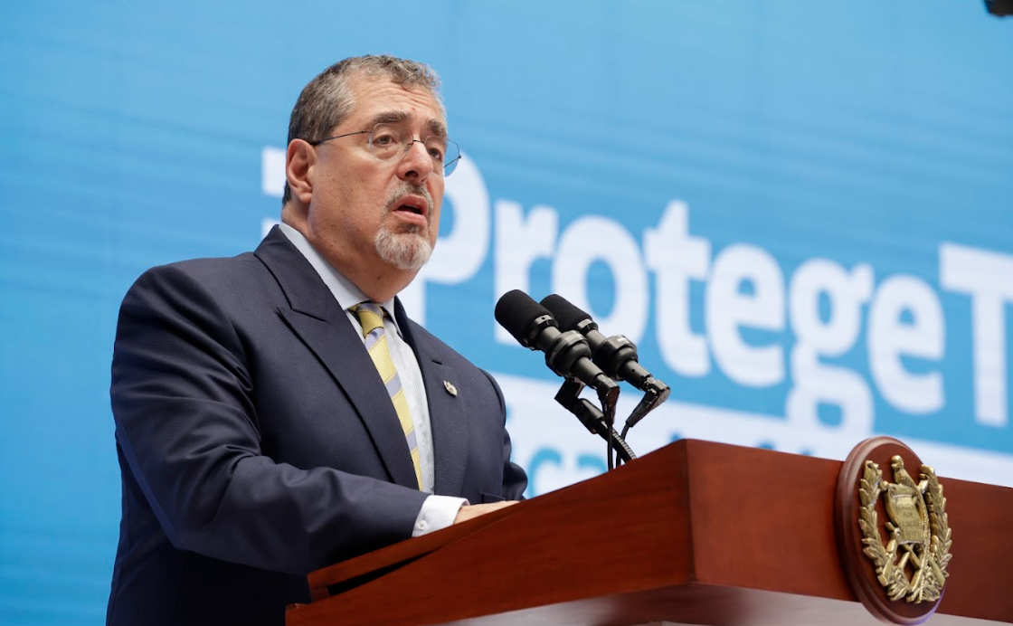 Presidente Bernardo Arévalo. / Foto: Dickéns Zamora.