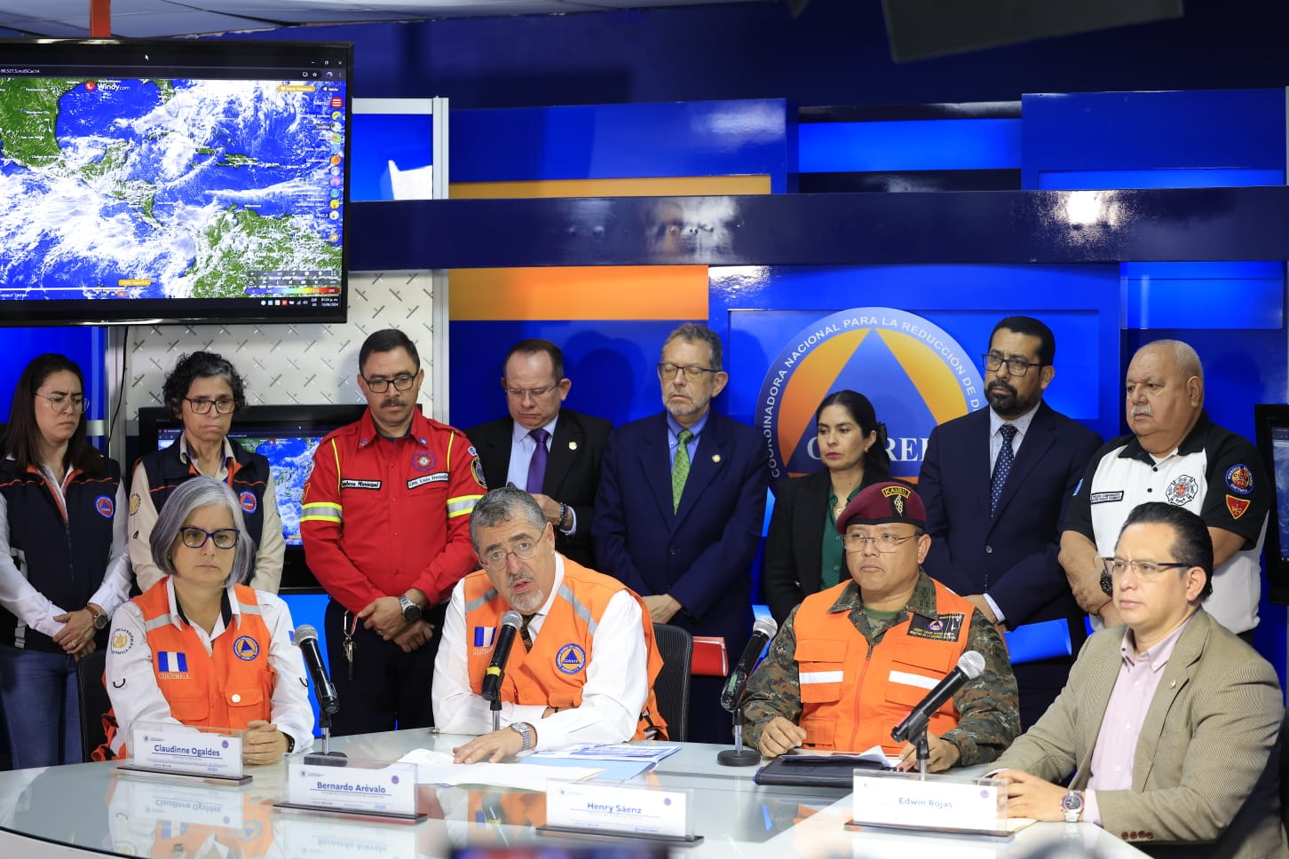 Presidente Arévalo presenta plan y detalla los recursos para enfrentar la época de lluvias 2024