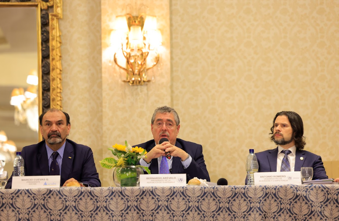 Presidente Arévalo ratifica esfuerzos por transformación del país, incluidas acciones para crecimiento de economía