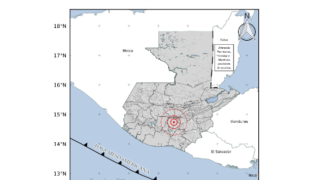 Fuerte temblor sensible en Guatemala, Conred inicia monitoreo para verificar situación en el país