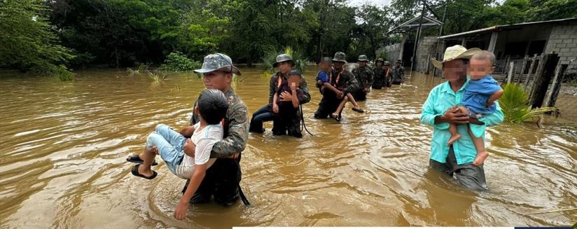 COED de Petén brinda apoyo ante incidentes por temporada de lluvias