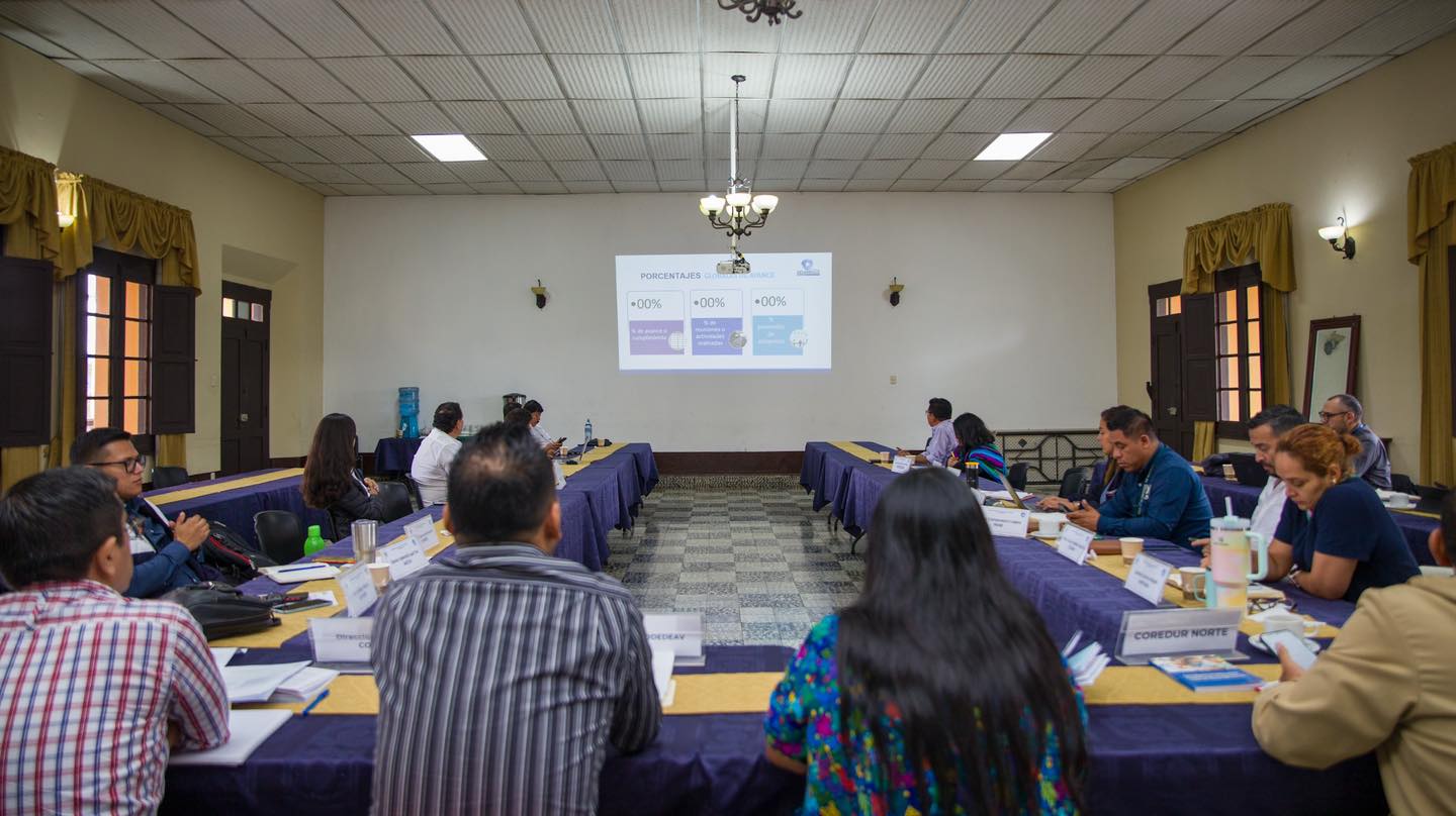 Unidad Técnica Departamental de Alta Verapaz da seguimiento a políticas, planes, programas y proyectos de desarrollo