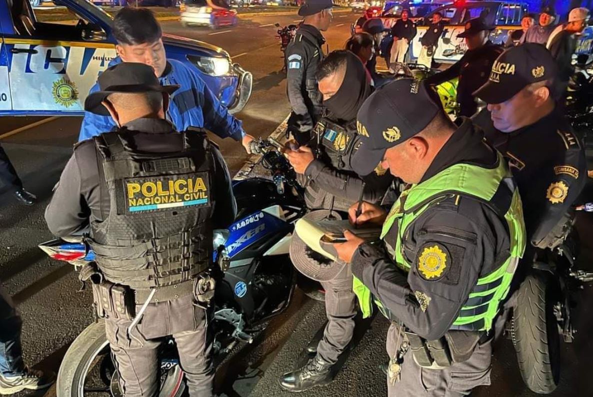 Plan Centinela: Operativo en zona 21 resulta en sanciones a motociclistas