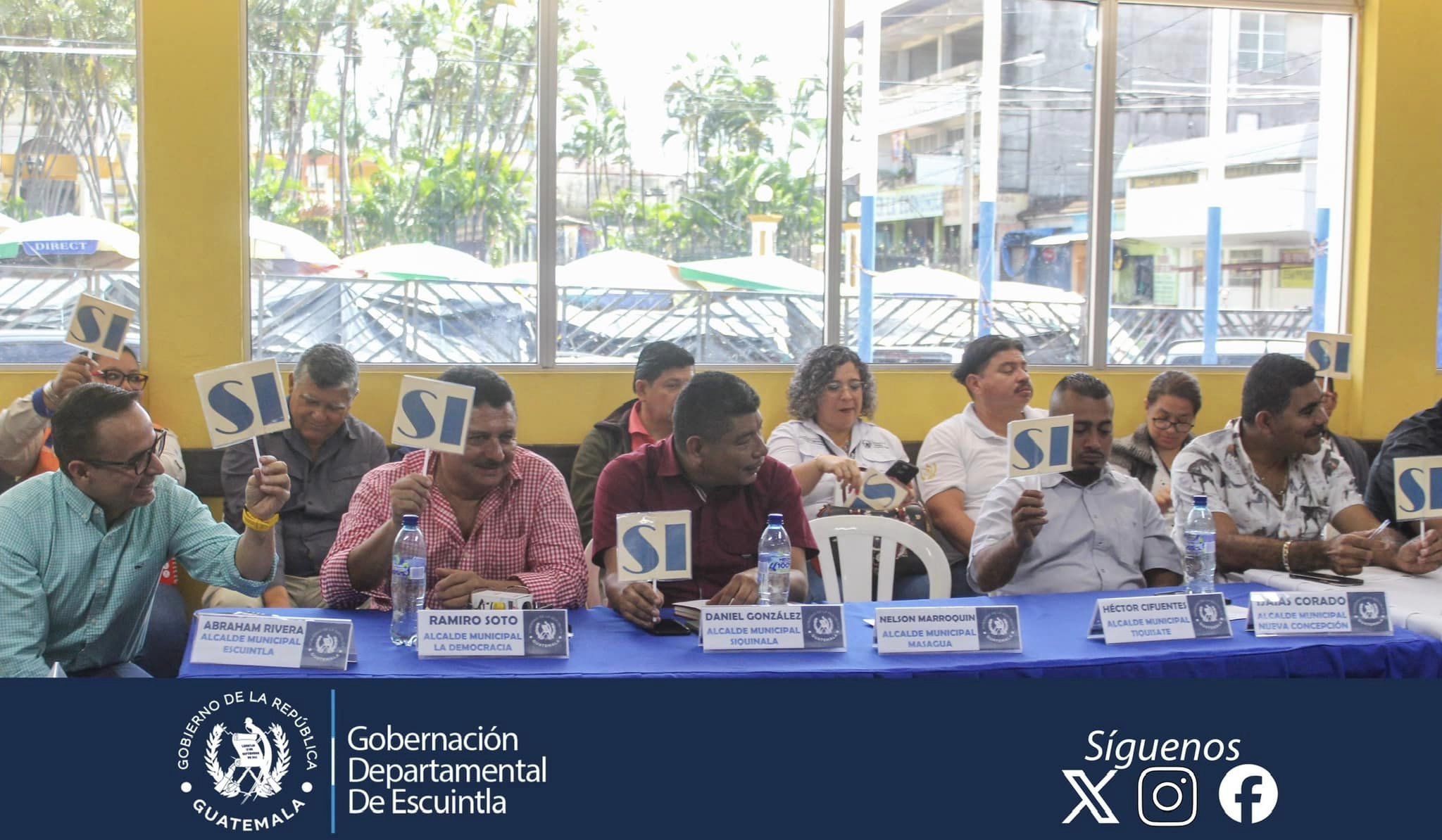 Definen techos presupuestarios para proyectos del 2025 en Escuintla