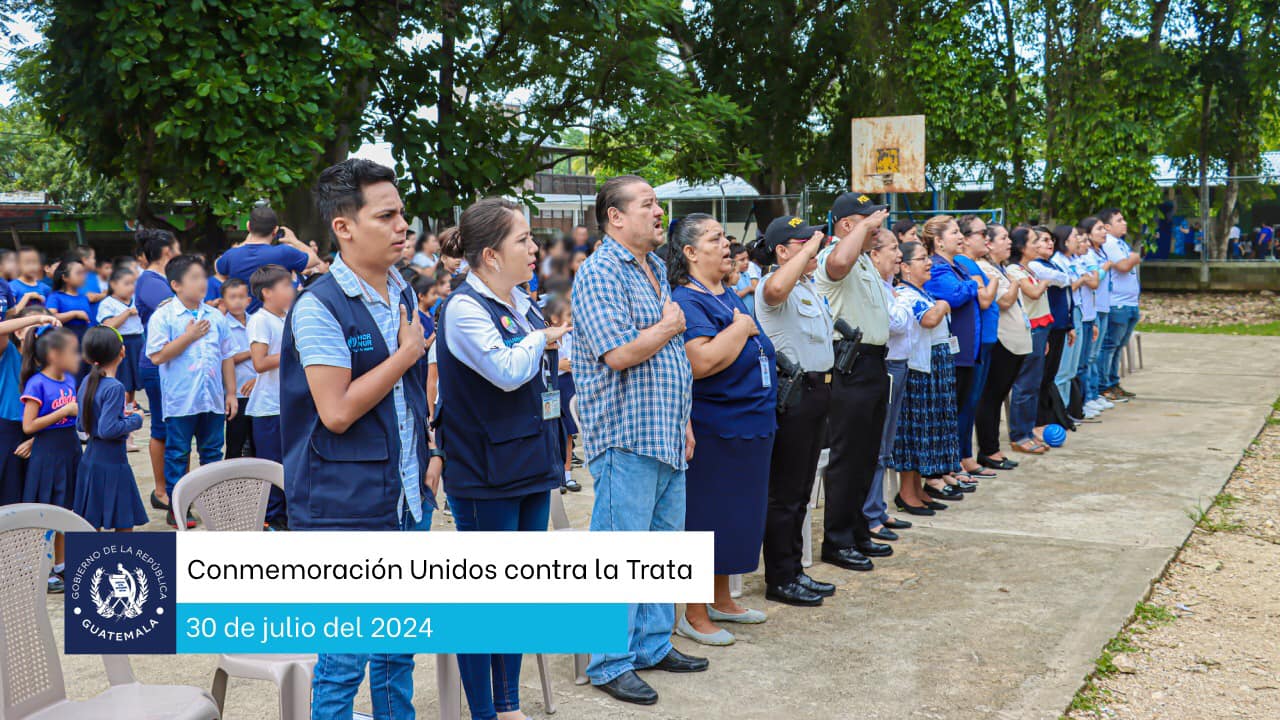 Reafirman compromiso contra la trata de personas en Petén