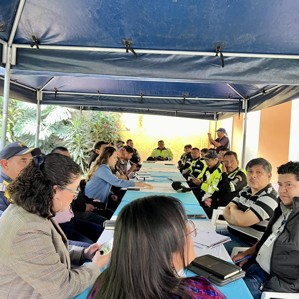 Crean Mesa de Movilidad y Seguridad Vial en Sacatepéquez