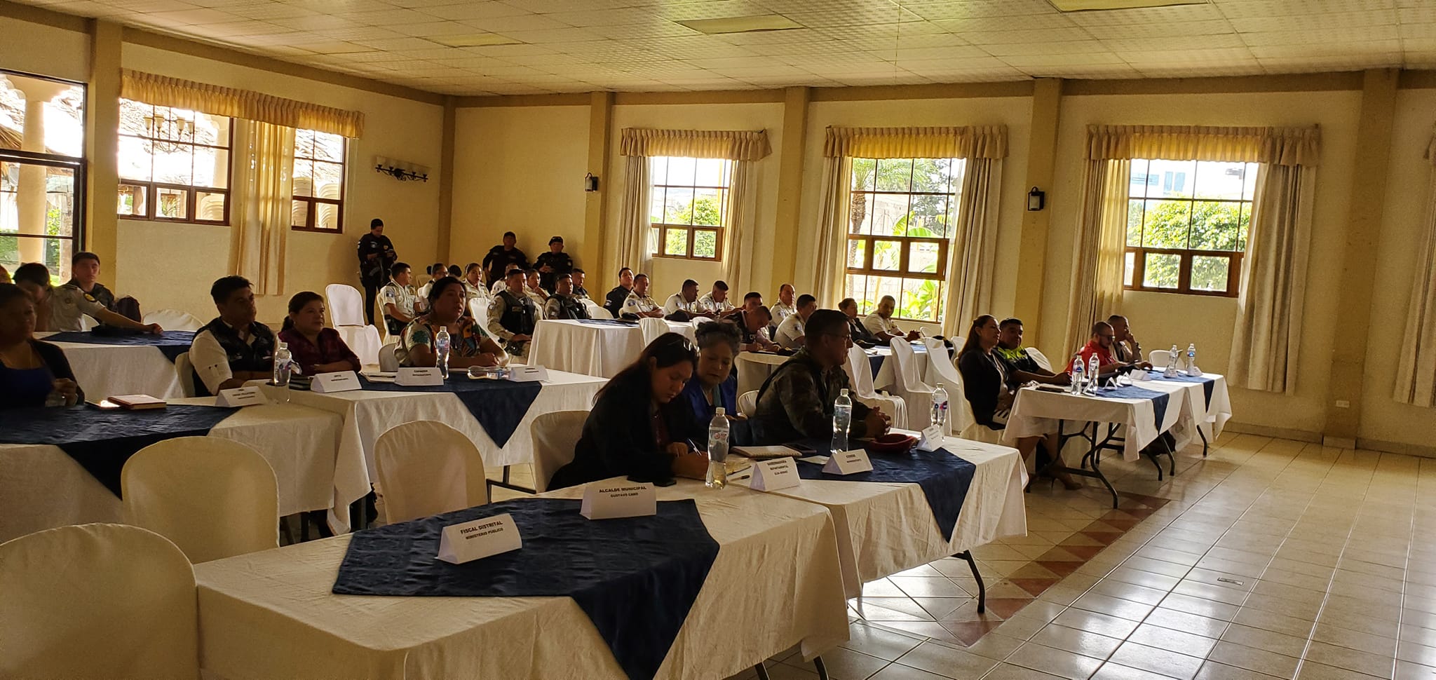Presentan informe en materia de seguridad en Huehuetenango