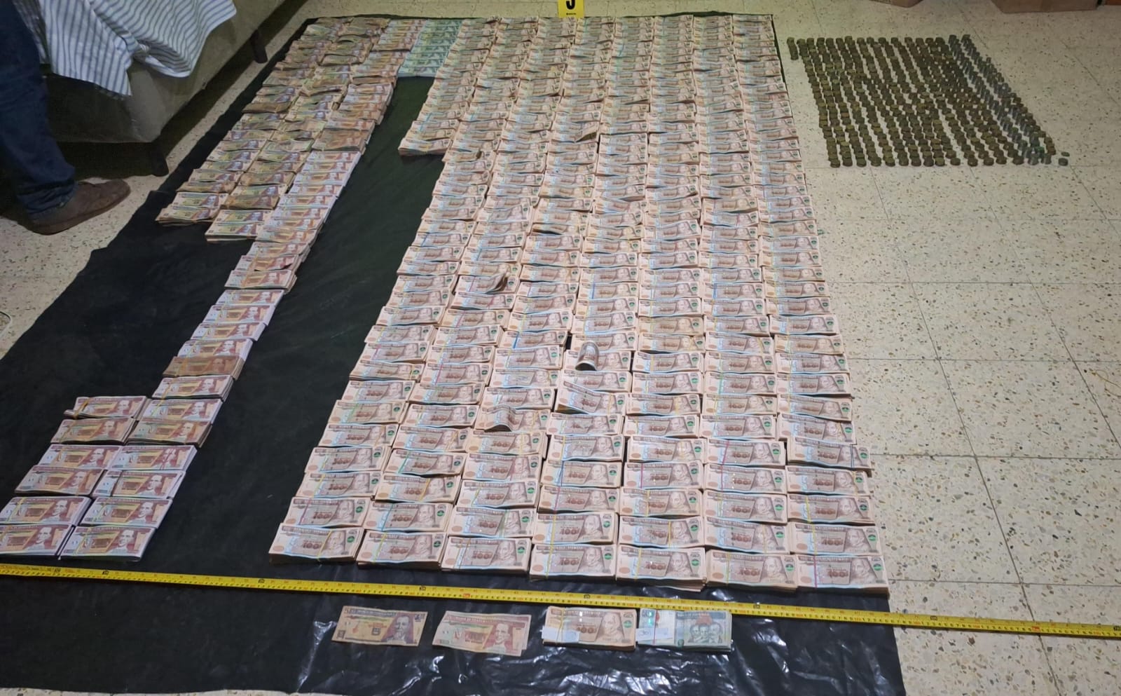 Incautan más de 8 millones de quetzales en Alta Verapaz