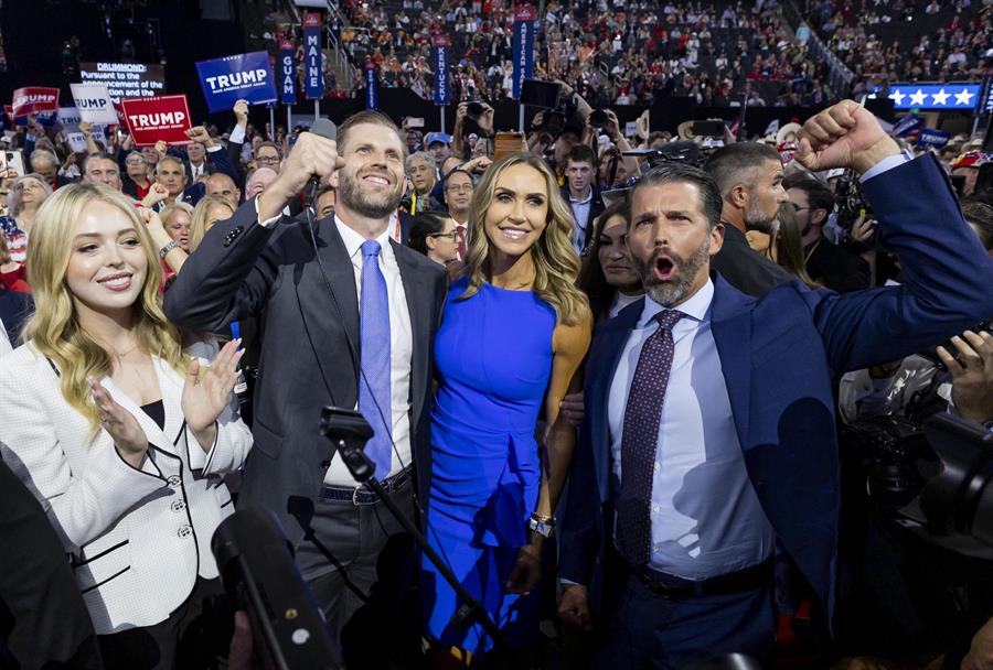 El Partido Republicano nomina formalmente a Trump como su candidato