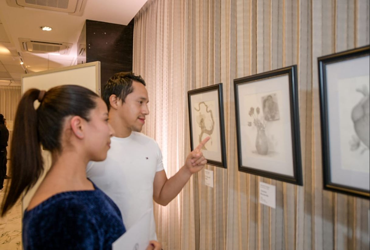 Banco de Guatemala abre sus puertas al mundo por medio del dibujo