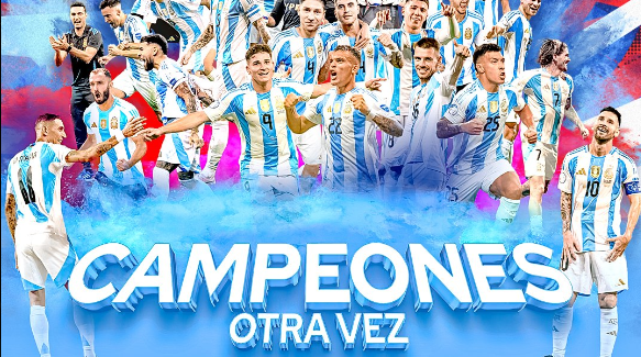 Lautaro Martínez convierte en bicampeón de América a Argetina