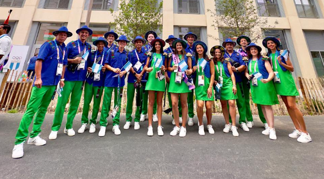 Atletas guatemaltecos listos para el desfile inaugural en París 2024