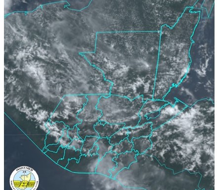 El Insivumeh prevé que persistirá el ambiente cálido y húmedo en el territorio nacional. / Foto: Insivumeh.