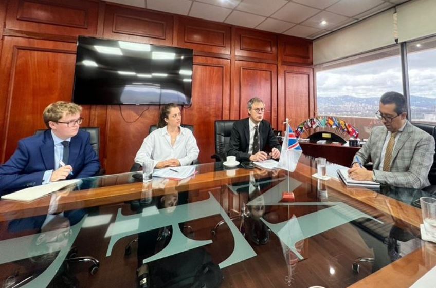 Delegación británica busca potenciar el comercio con Guatemala