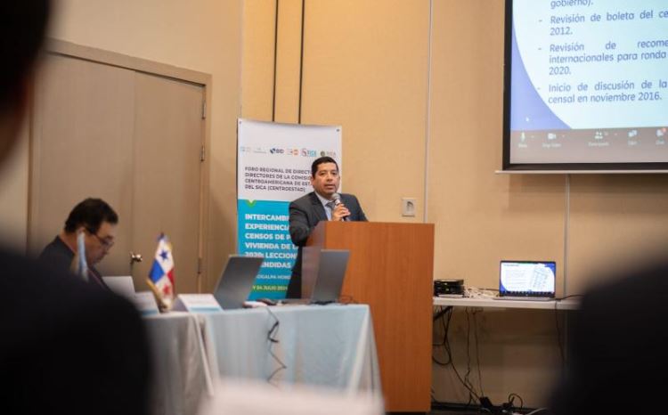 El INE presente en Foro Regional Centroamericano de estadística . /Foto: INE.
