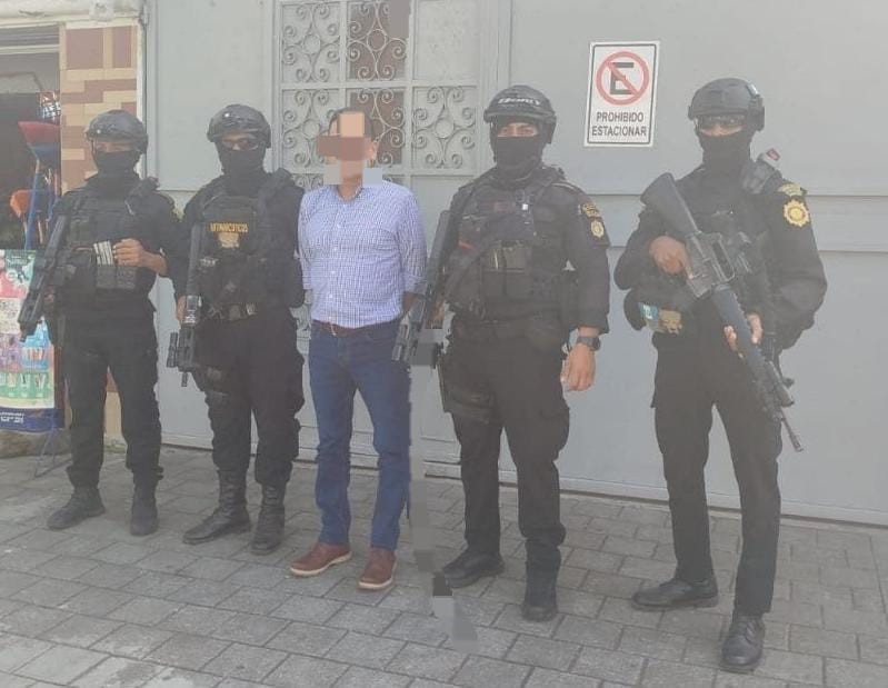 PNC captura a presunto narcotraficante extraditable en zona 15