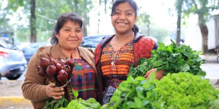 Ferias del agricultor son eventos para apoyar la economía de los guatemaltecos. / Foto: MAGA.