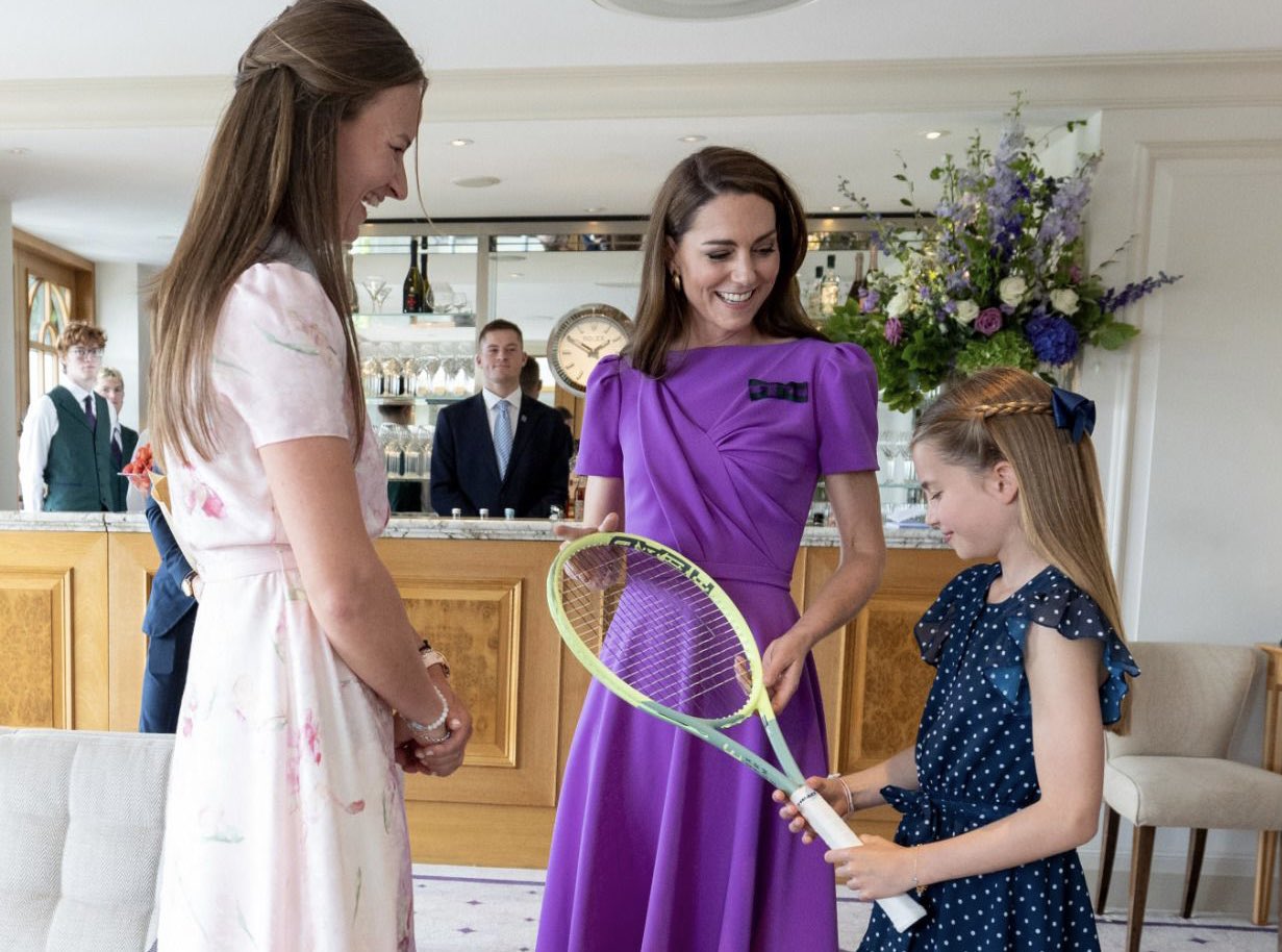 Princesa Kate Middleton y princesa Charlotte. / Foto: Cuenta de X @KensingtonRoyal.