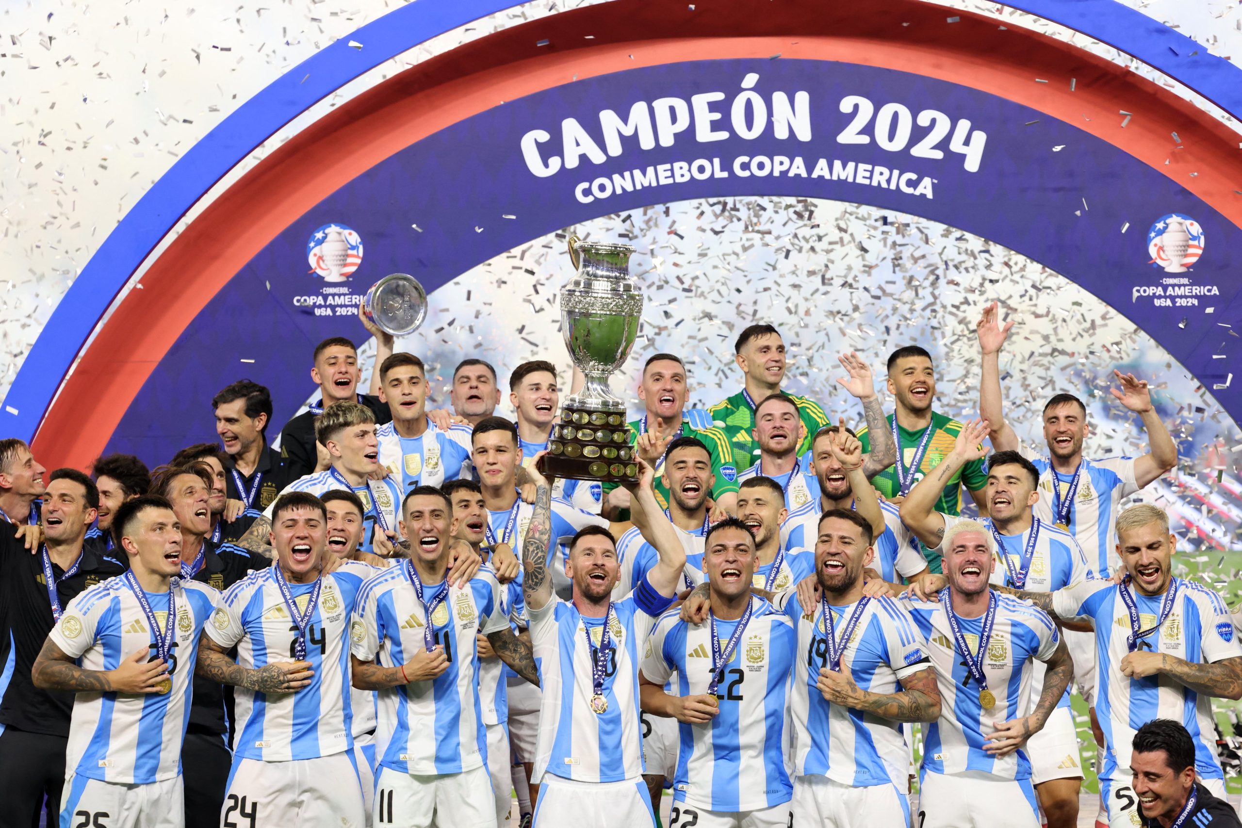 Triplete histórico: Argentina se consagra como bicampeón de América